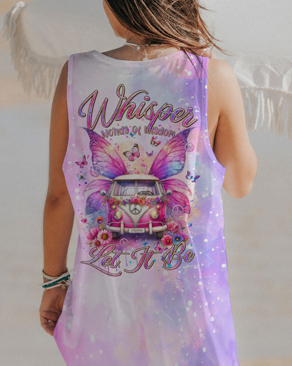 WHISPER WORDS OF WISDOM CAR WINGS ALL OVER PRINT - TLTR1612232