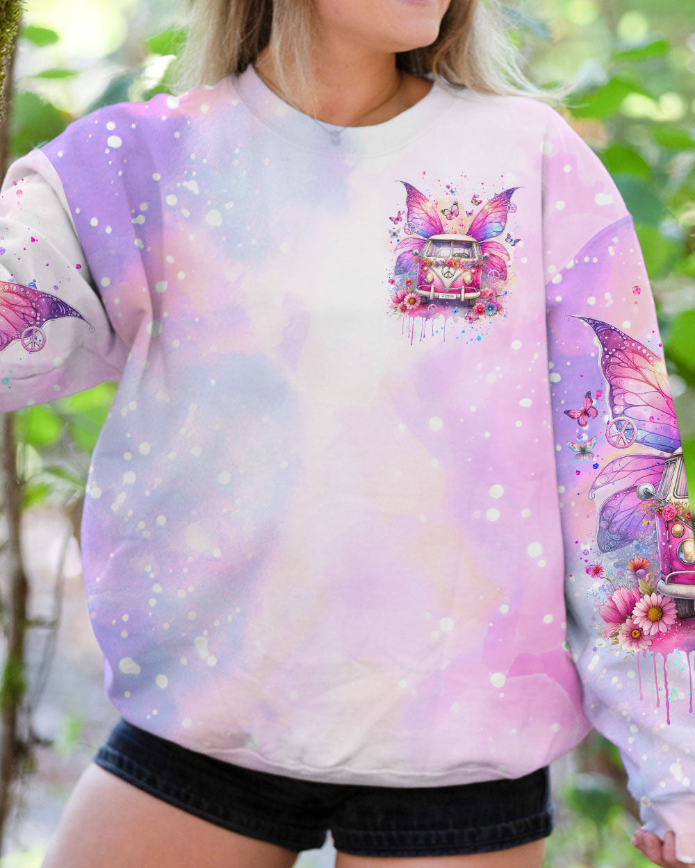 WHISPER WORDS OF WISDOM CAR WINGS ALL OVER PRINT - TLTR1612232