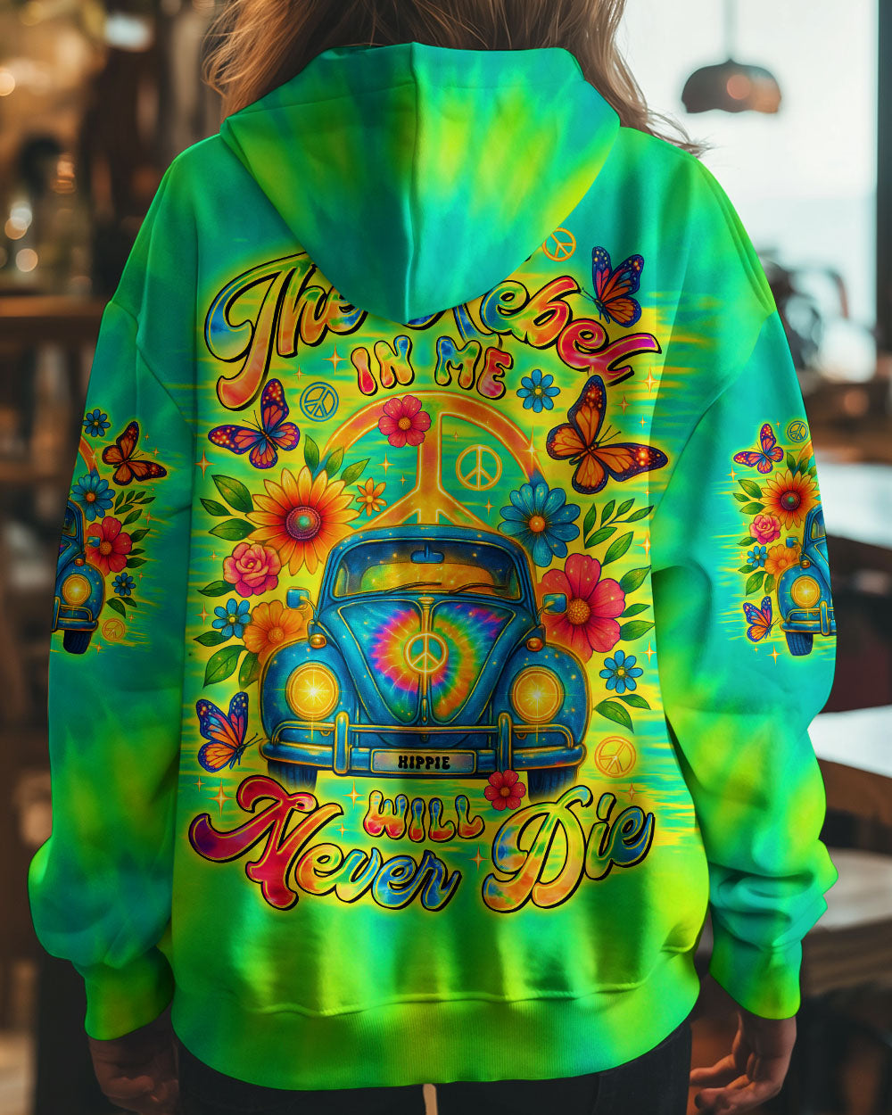 THE REBEL IN ME WILL NEVER DIE CAR TIE DYE ALL OVER PRINT - TLTR1706251