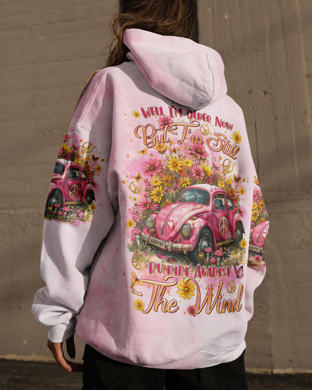 RUNNING AGAINST THE WIND CAR ALL OVER PRINT - TLTR1707241