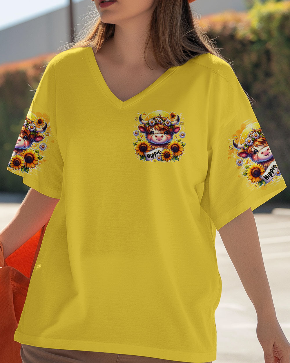 WHISPER WORDS OF WISDOM LET IT BE COW ALL OVER PRINT  - TLTR1707254