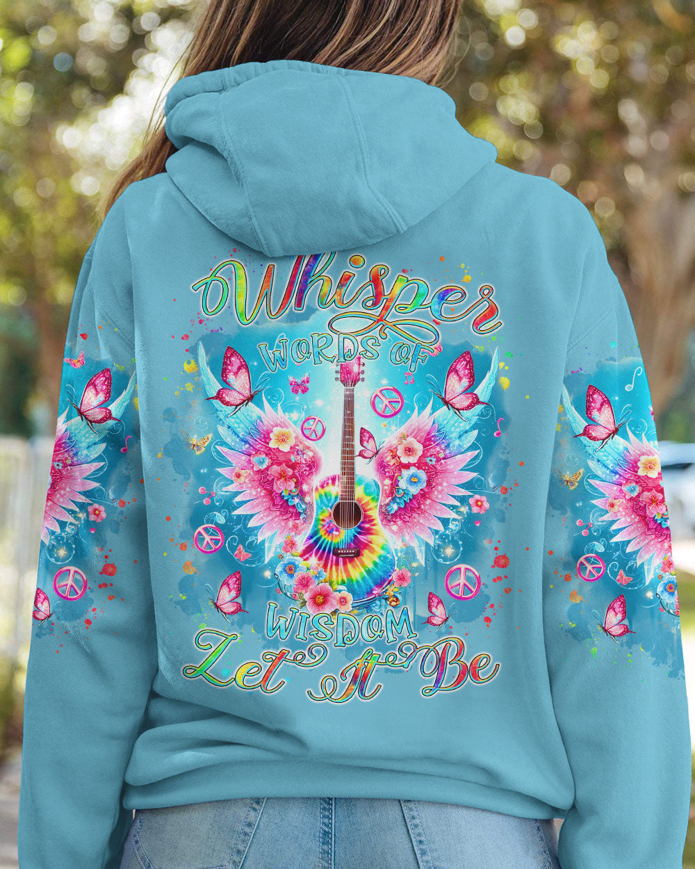 WHISPER WORDS OF WISDOM GUITAR WINGS ALL OVER PRINT - TLTR1806243