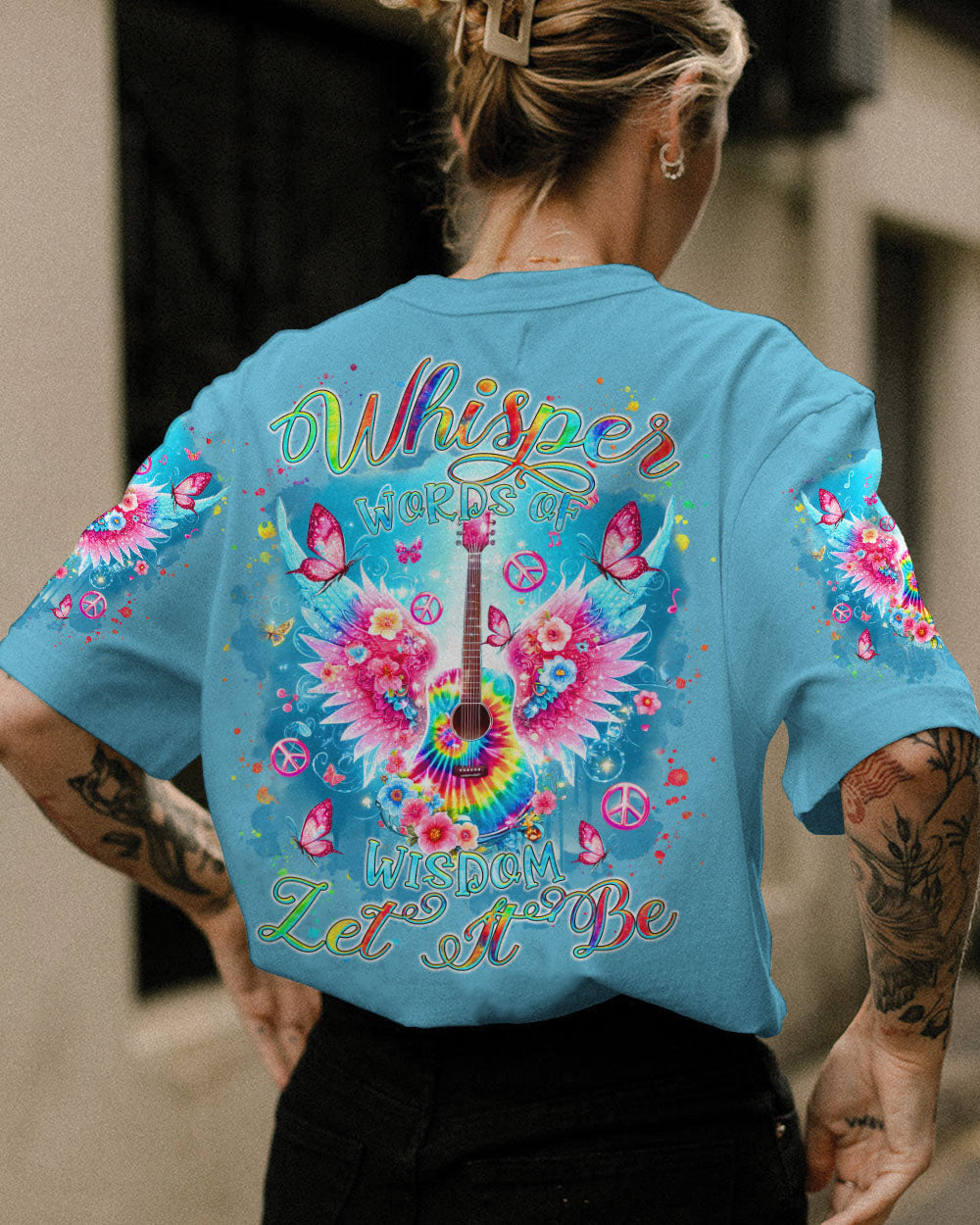 WHISPER WORDS OF WISDOM GUITAR WINGS ALL OVER PRINT - TLTR1806243