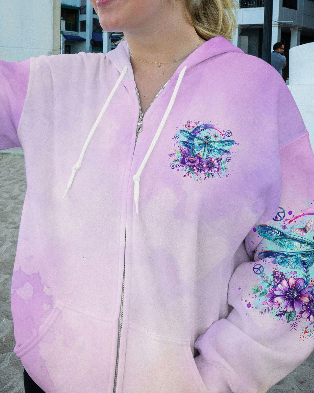JUST BREATHE DRAGONFLY ALL OVER PRINT - TLTR1807242