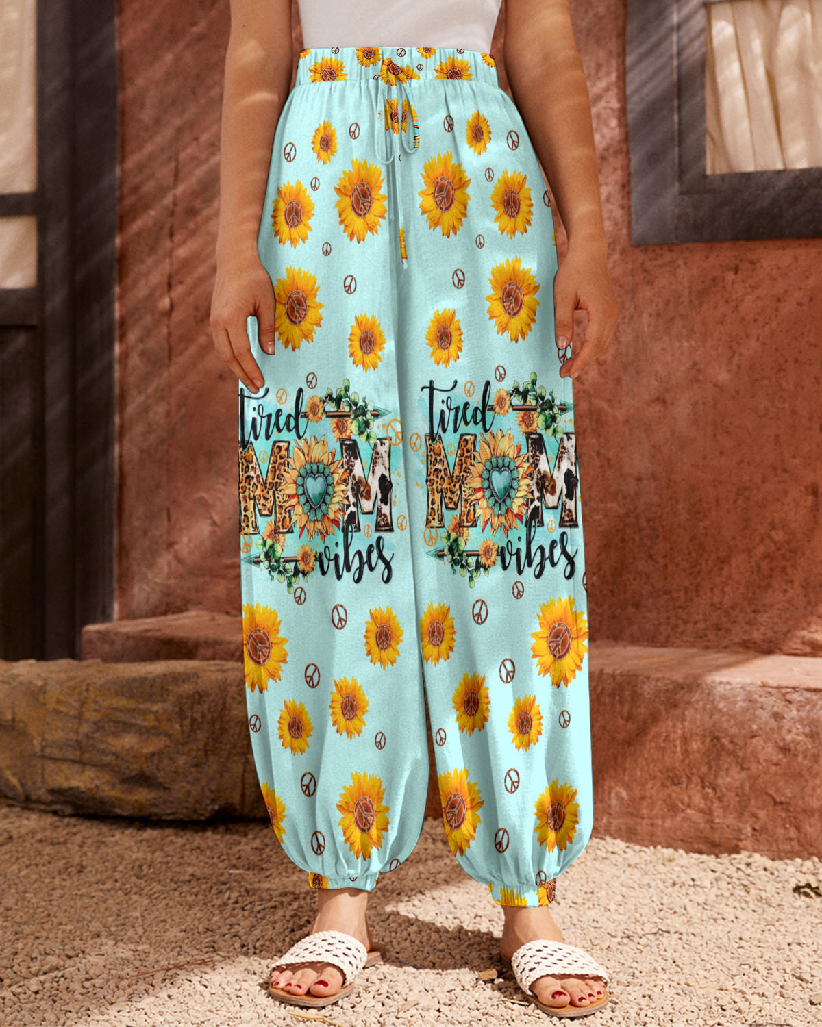 TIRED MOM VIBES SUNFLOWER ALL OVER PRINT - TLTR1808231