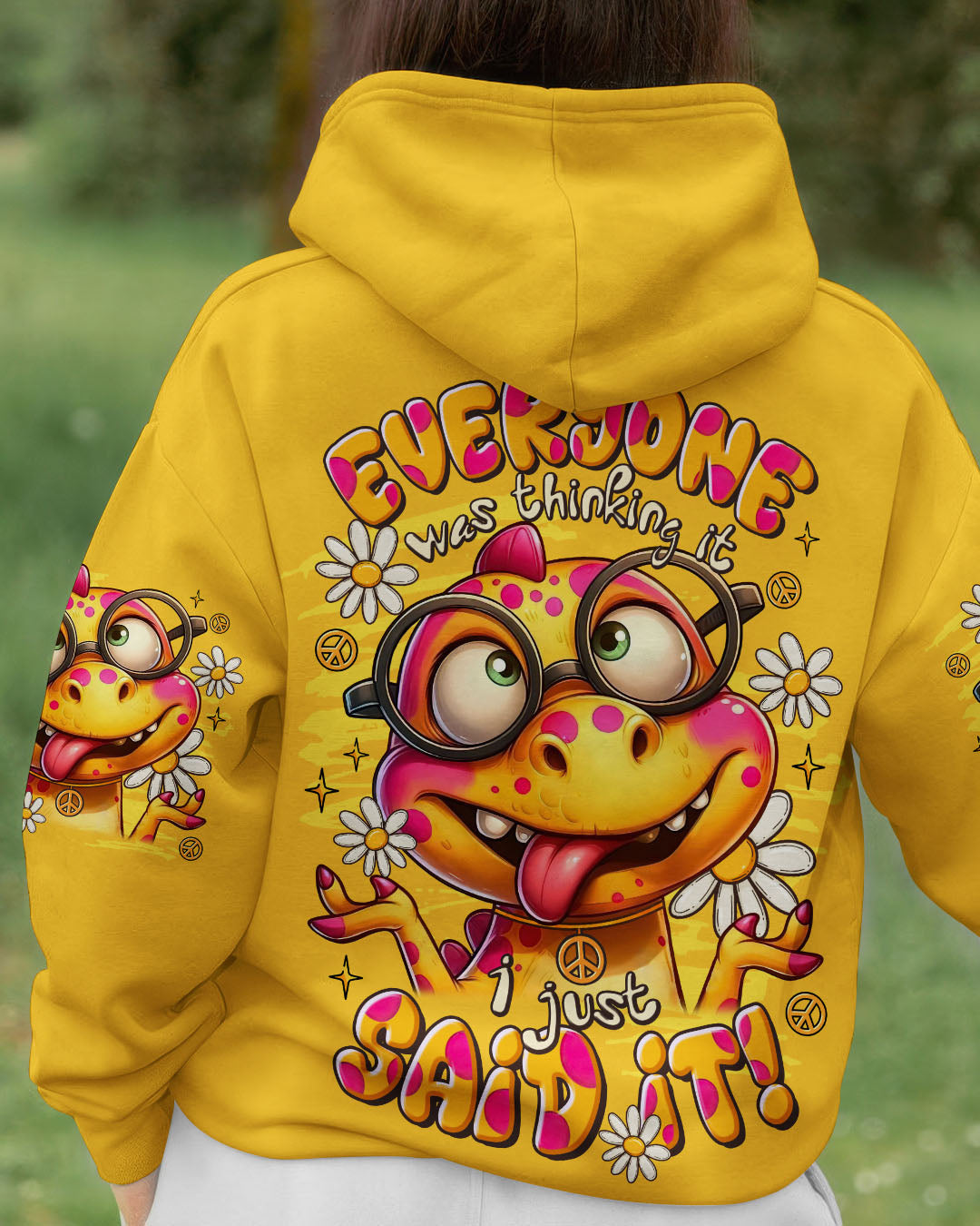 EVERYONE WAS THINKING  IT DINOSAUR ALL OVER PRINT  - TLTR1808253
