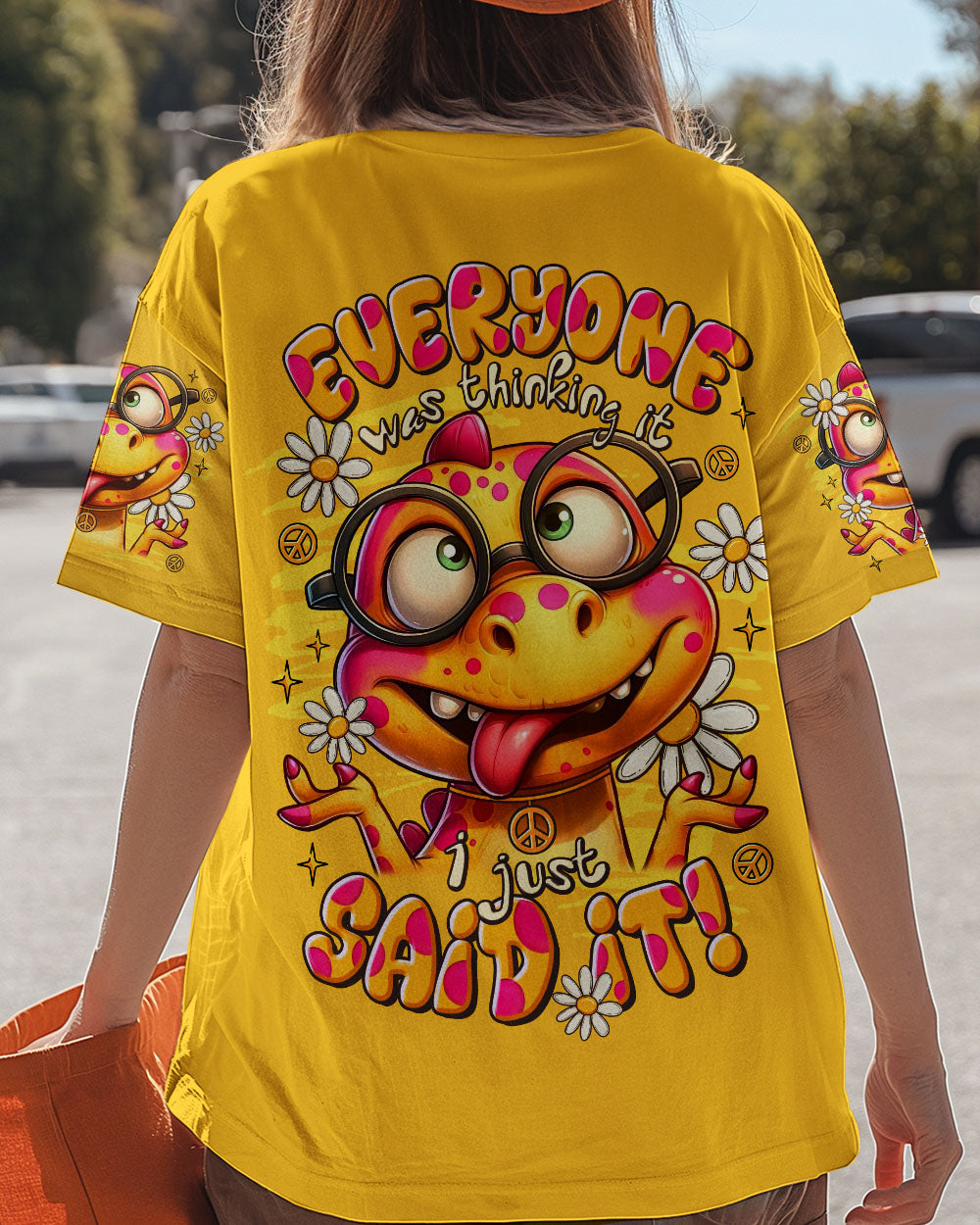 EVERYONE WAS THINKING  IT DINOSAUR ALL OVER PRINT  - TLTR1808253