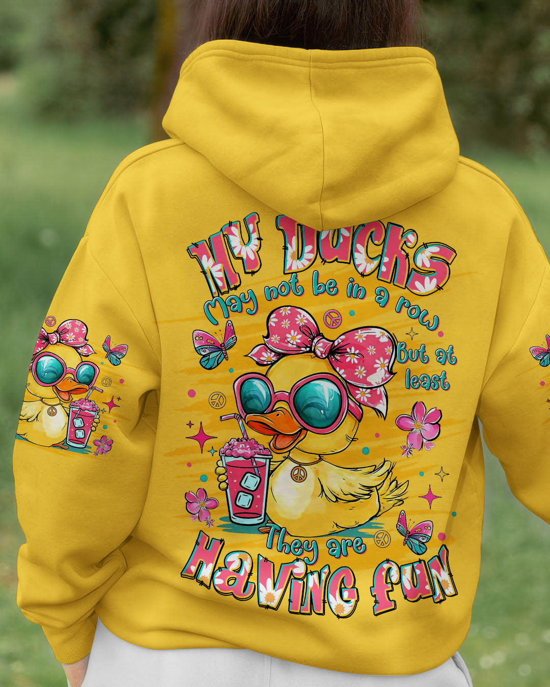 MY DUCKS MAY NOT BE IN A ROW ALL OVER PRINT  - TLTR1808254