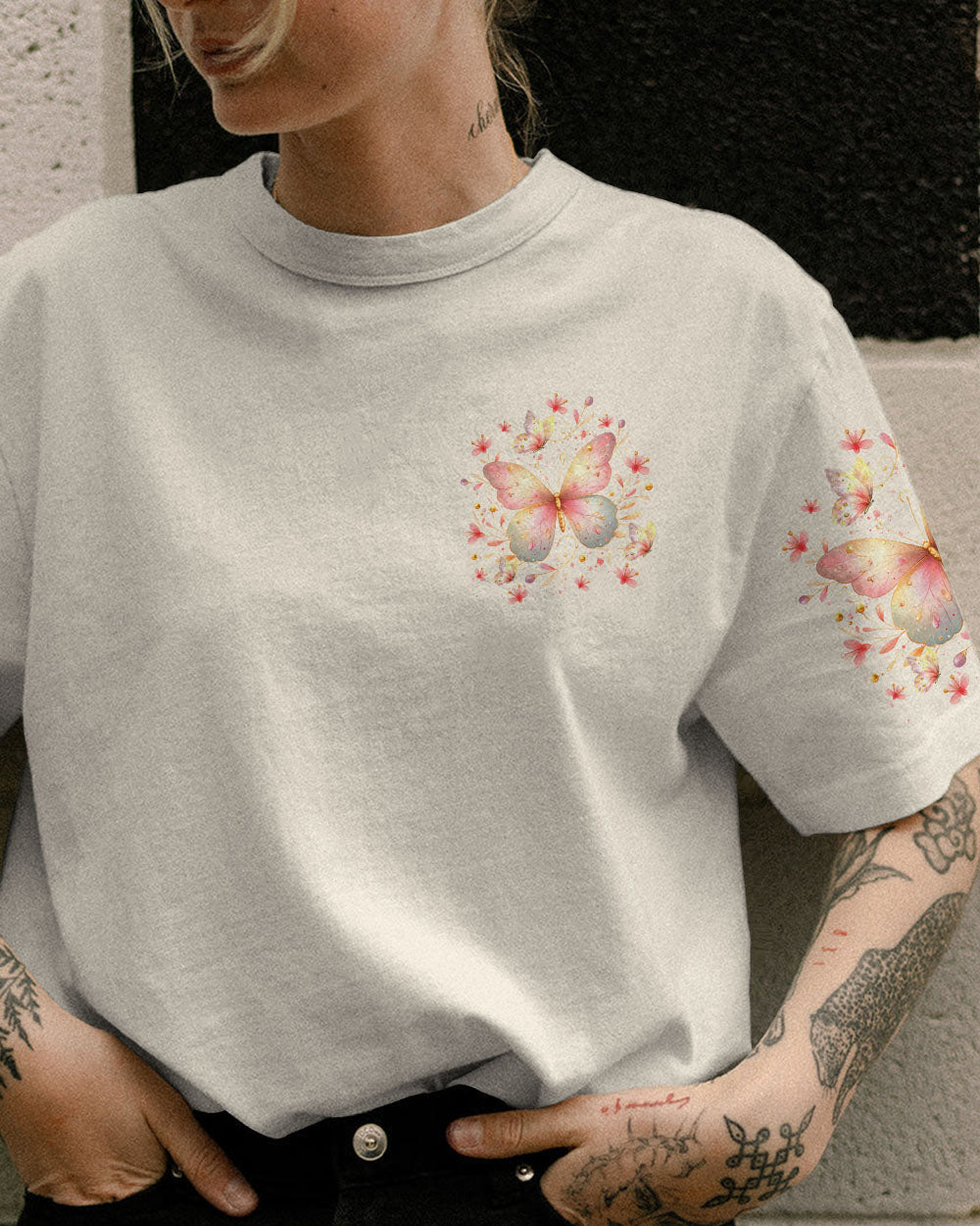WHISPER WORDS OF WISDOM BUTTERFLY ALL OVER PRINT - TLTR1912234