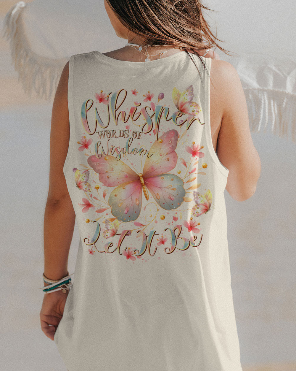 WHISPER WORDS OF WISDOM BUTTERFLY ALL OVER PRINT - TLTR1912234