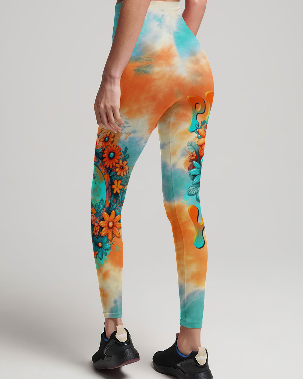 PEACE Y'ALL FLORALS TIE DYE ALL OVER PRINT - TLTR2006232
