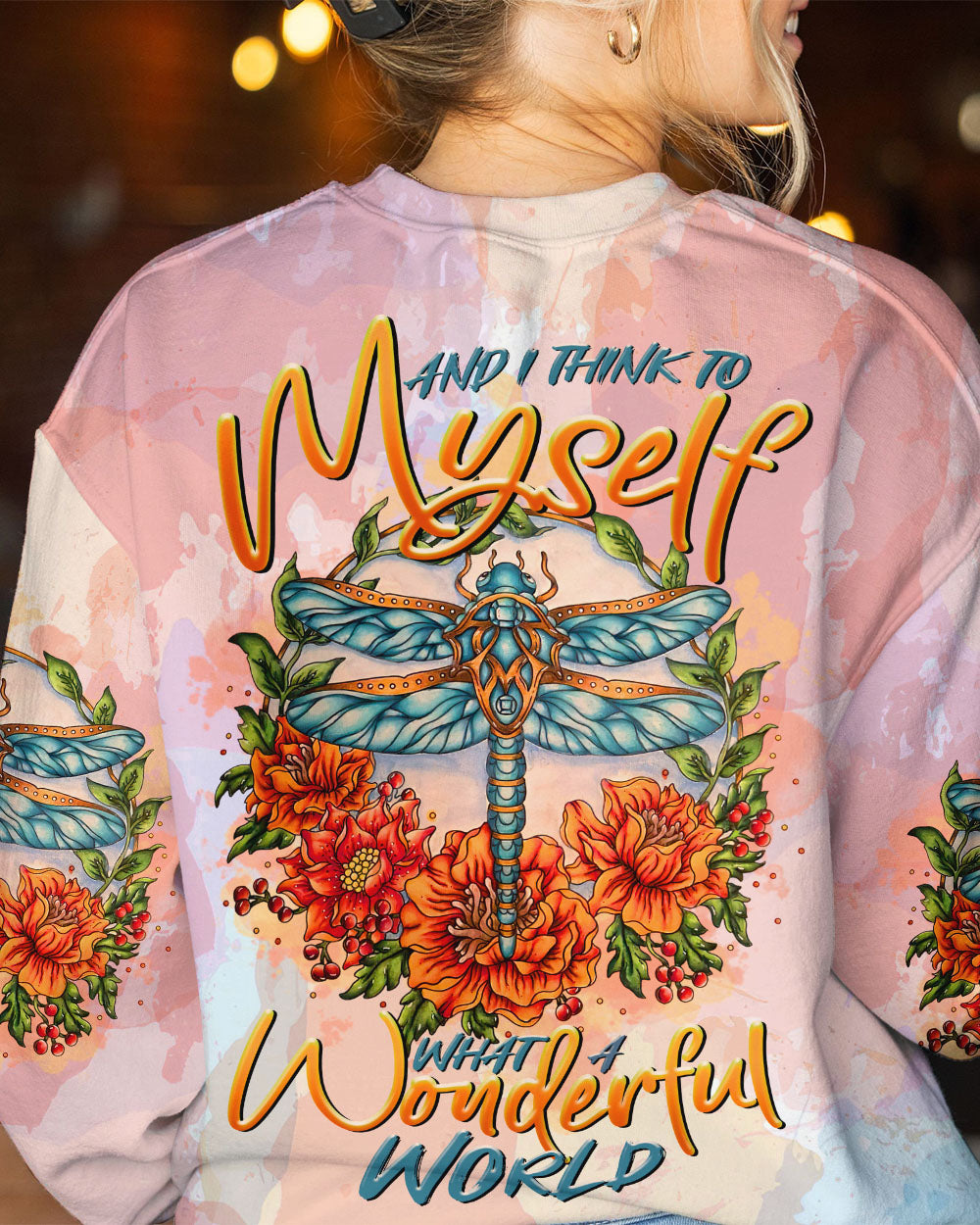 WONDERFUL WORLD DRAGONFLY ALL OVER PRINT - TLTR2007232