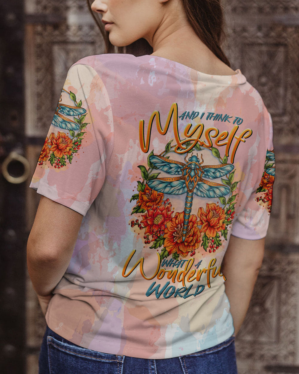 WONDERFUL WORLD DRAGONFLY ALL OVER PRINT - TLTR2007232