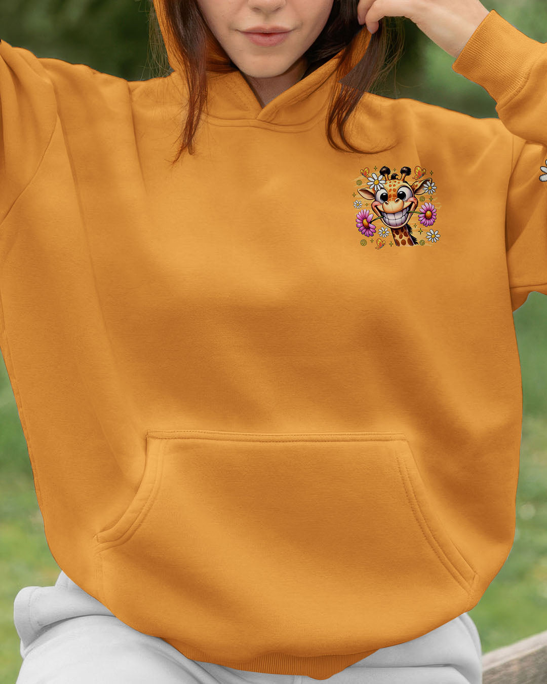 DO WHAT MAKES YOU HAPPY GIRAFFE ALL OVER PRINT  - TLTR2008251