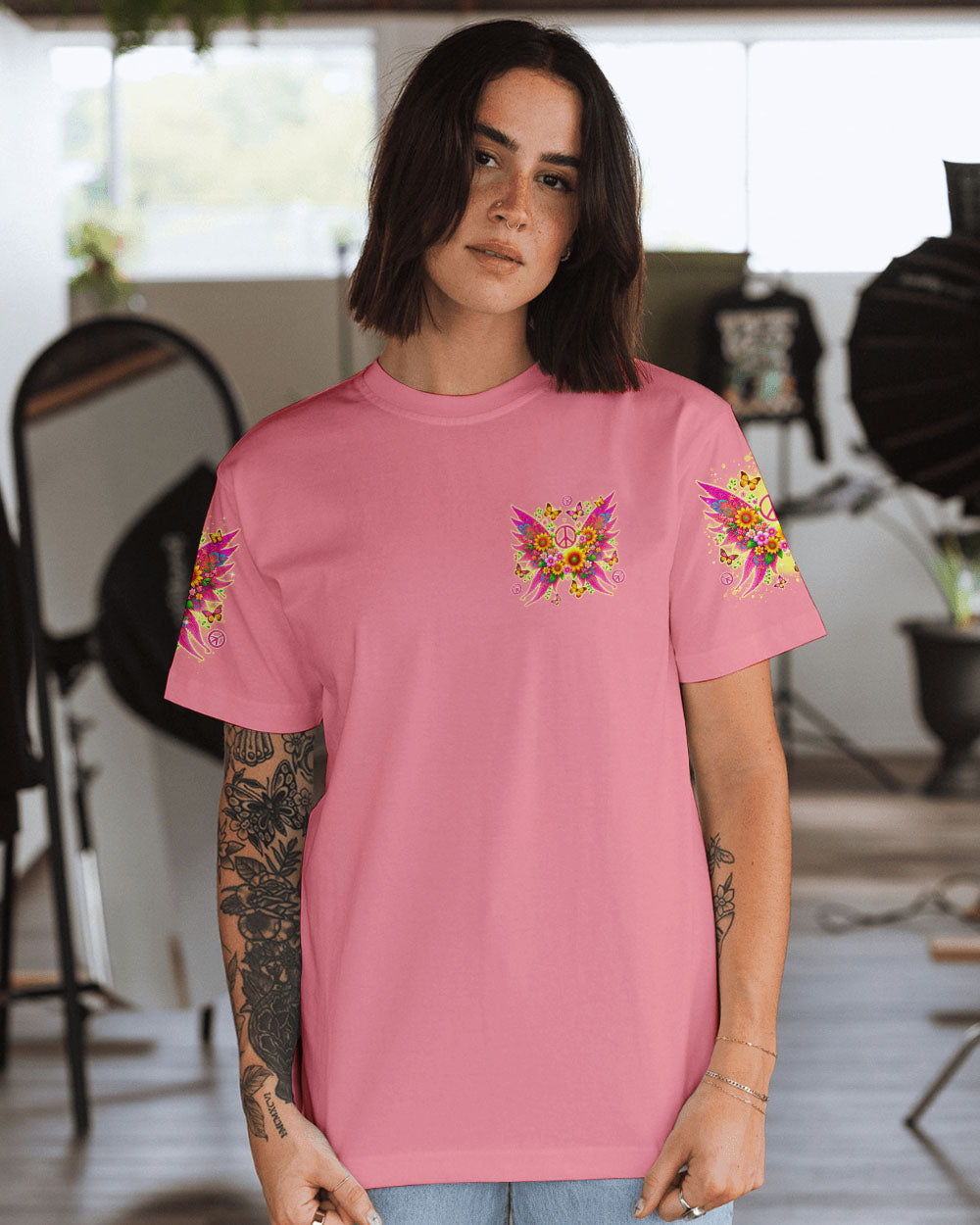 I BELIEVE THERE ARE ANGELS AMONG US WINGS ALL OVER PRINT - TLTR2108243