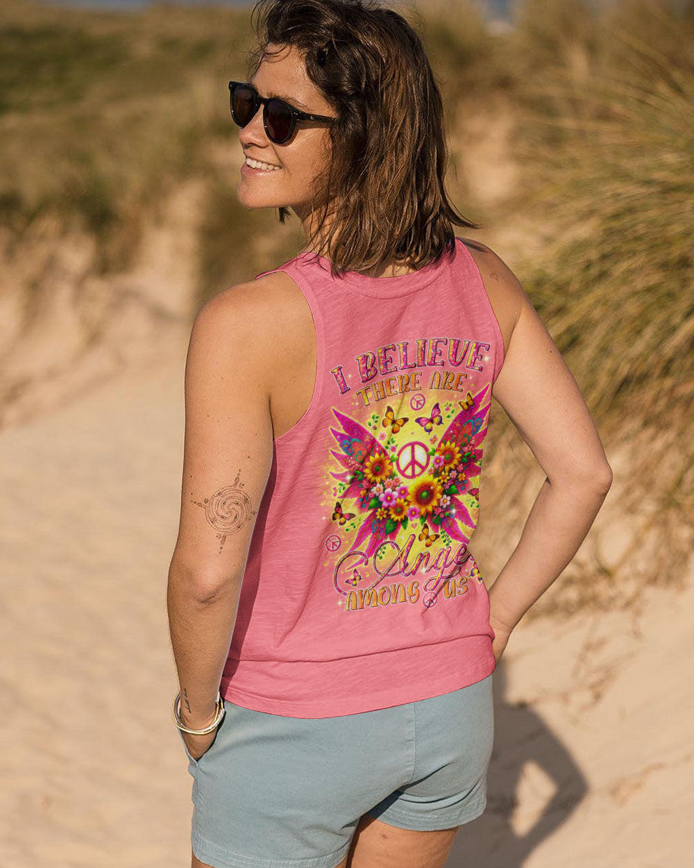 I BELIEVE THERE ARE ANGELS AMONG US WINGS ALL OVER PRINT - TLTR2108243
