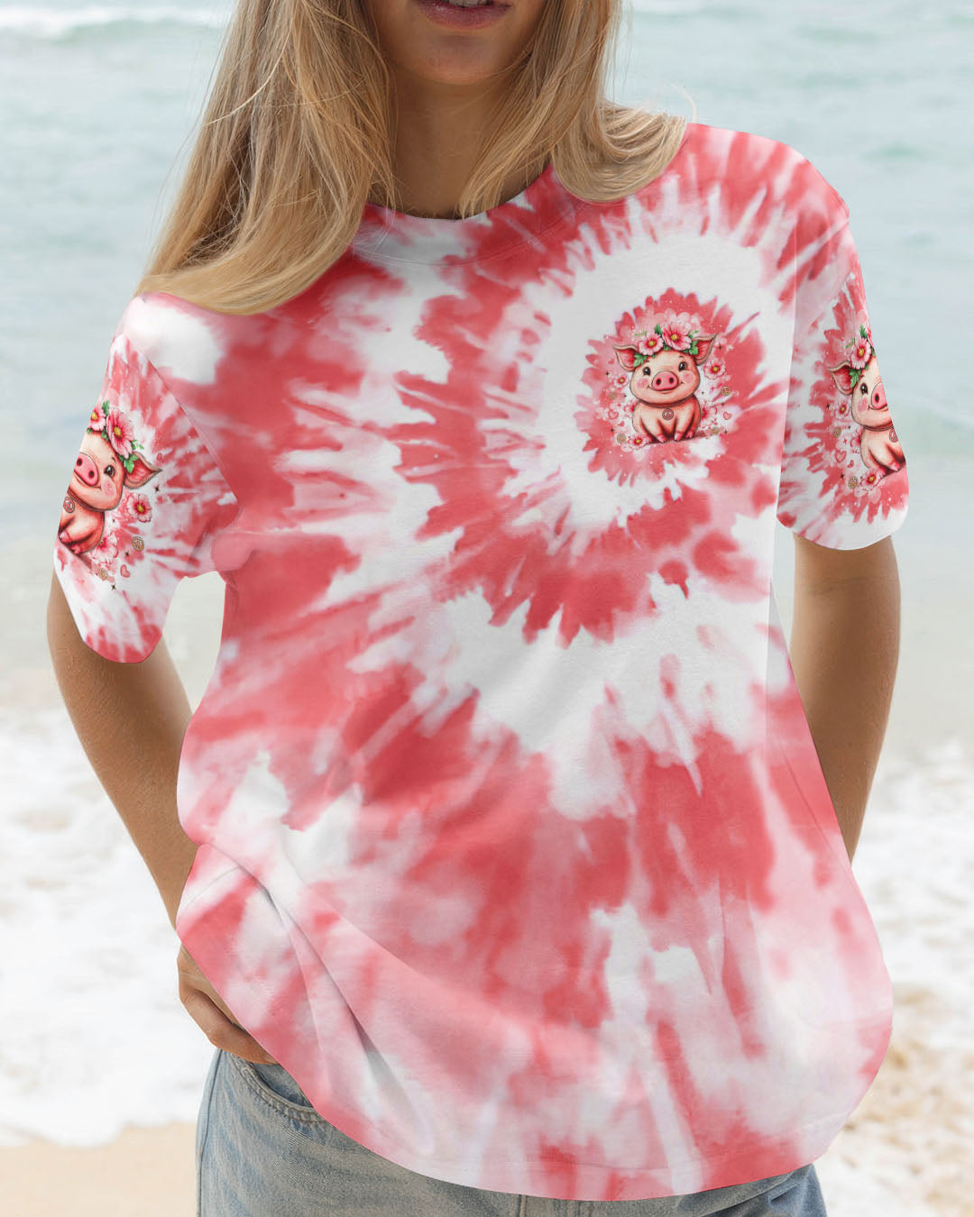 LIVE TODAY LIKE YOU'LL BE  BACON TOMORROW PIG ALL OVER PRINT - TLTR2108251