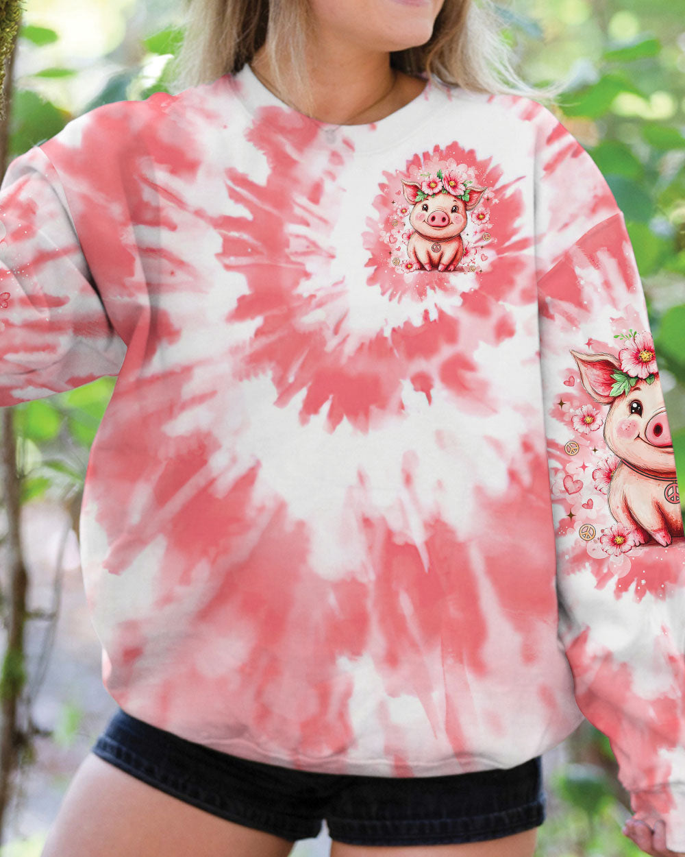 LIVE TODAY LIKE YOU'LL BE  BACON TOMORROW PIG ALL OVER PRINT - TLTR2108251
