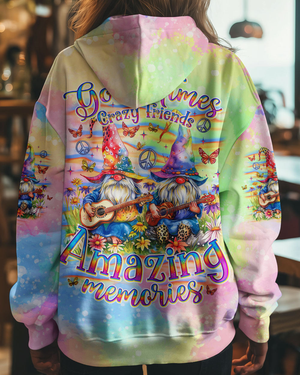 GOOD TIMES CRAZY FRIEND GNOME ALL OVER PRINT - TLNO2109246