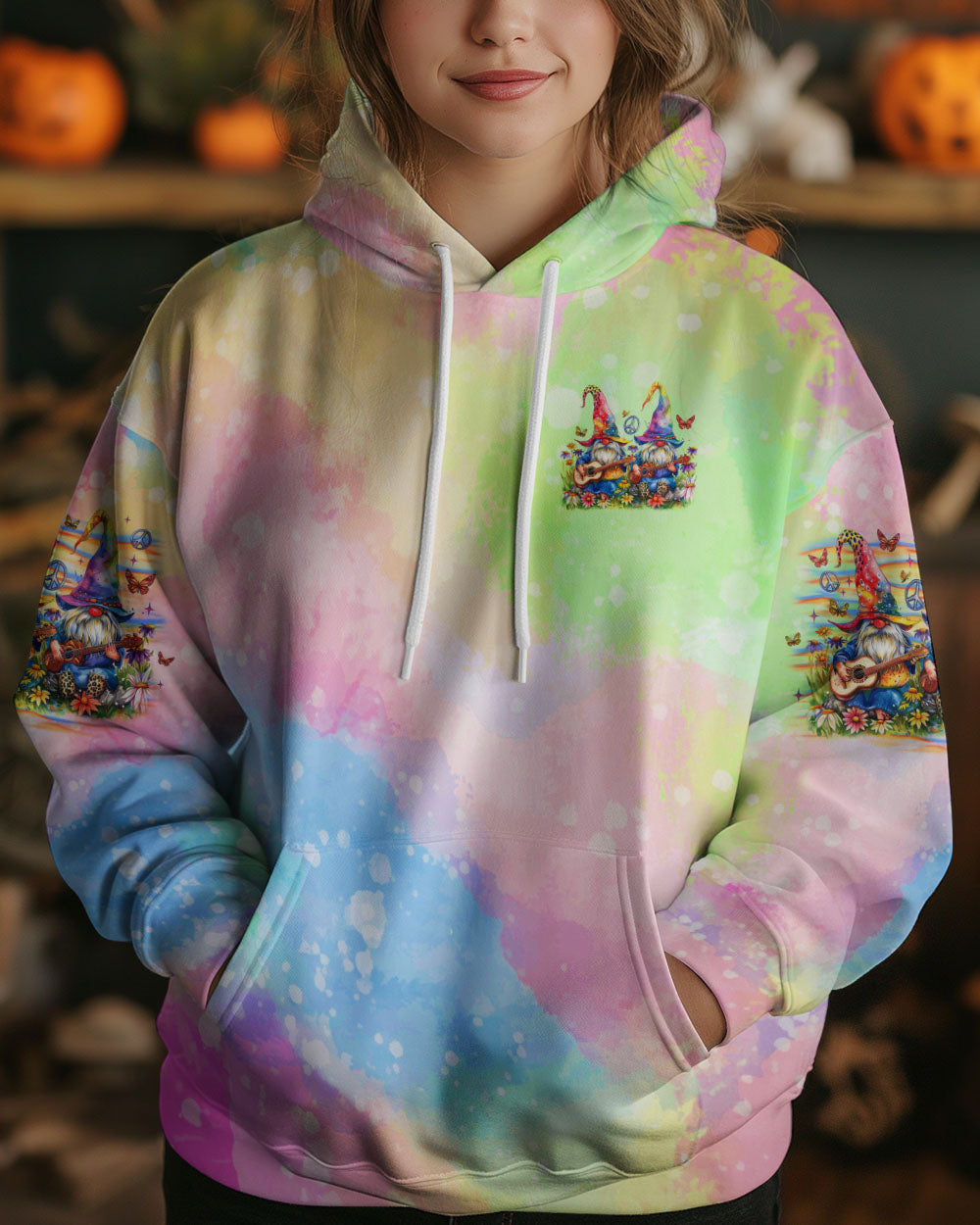 GOOD TIMES CRAZY FRIEND GNOME ALL OVER PRINT - TLNO2109246