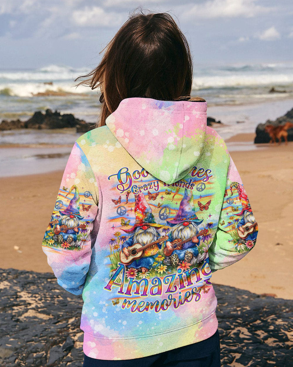 GOOD TIMES CRAZY FRIEND GNOME ALL OVER PRINT - TLNO2109246