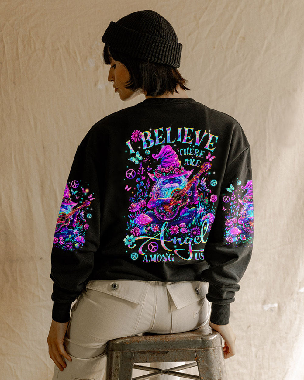 I BELIEVE THERE ARE ANGELS AMONG US ALL OVER PRINT - TLTR2207243