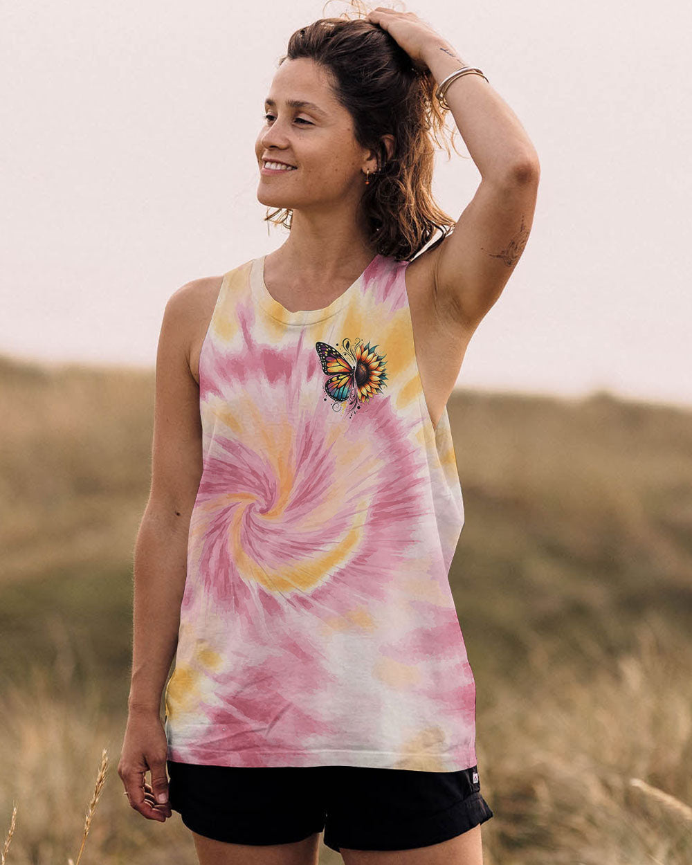 WHISPER WORDS OF WISDOM LET IT BE BUTTERFLY ALL OVER PRINT  - TLTR2211243