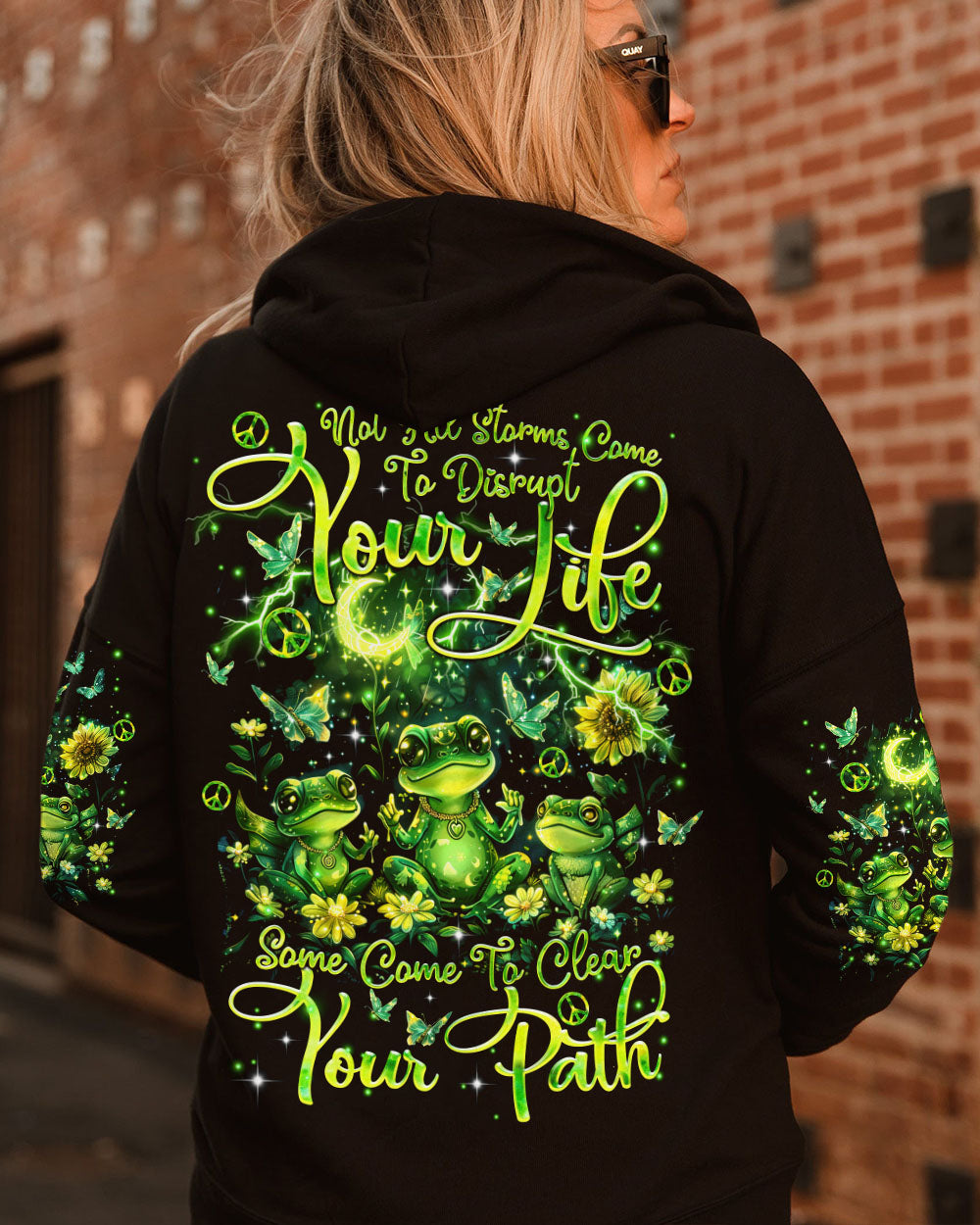 NOT ALL STORMS COME TO DISRUPT YOUR LIFE FROG ALL OVER PRINT - TLTR2303244