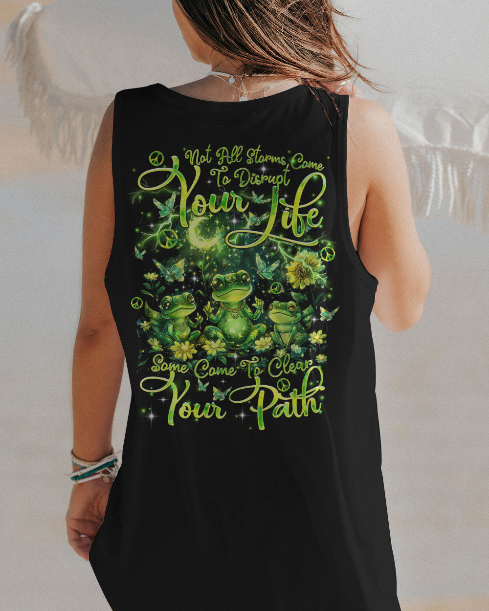 NOT ALL STORMS COME TO DISRUPT YOUR LIFE FROG ALL OVER PRINT - TLTR2303244