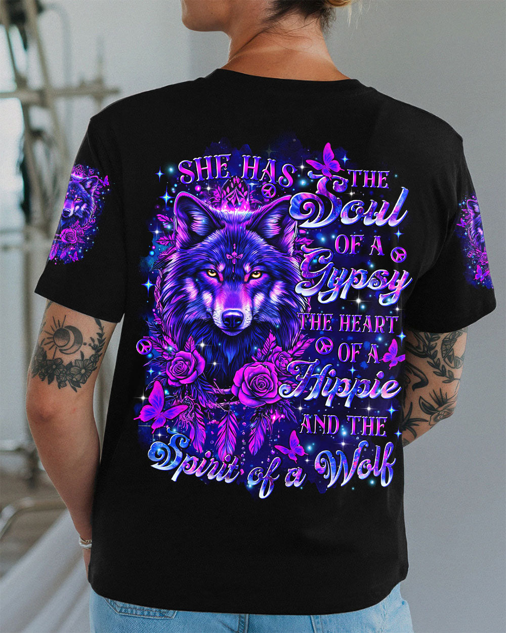 SPIRIT OF A WOLF ALL OVER PRINT - TLTR2308251