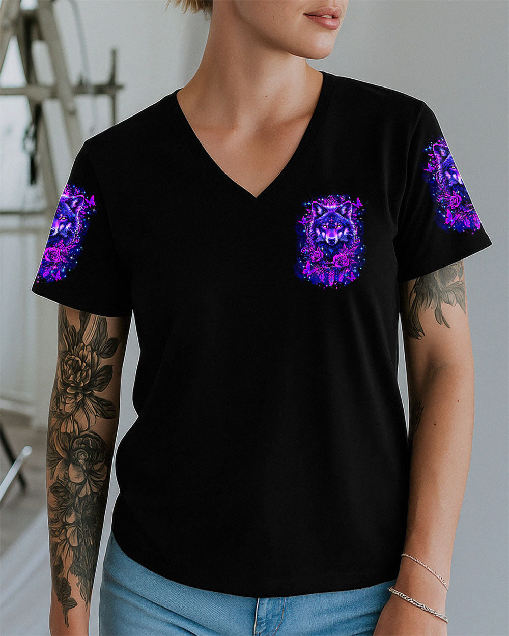 SPIRIT OF A WOLF ALL OVER PRINT - TLTR2308251