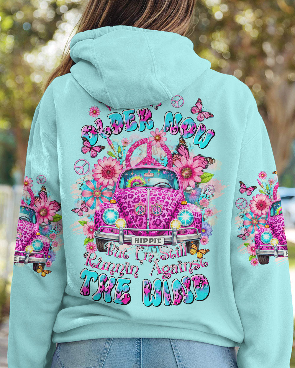 RUNNING AGAINST THE WIND LEOPARD CAR ALL OVER PRINT - TLTR2311242