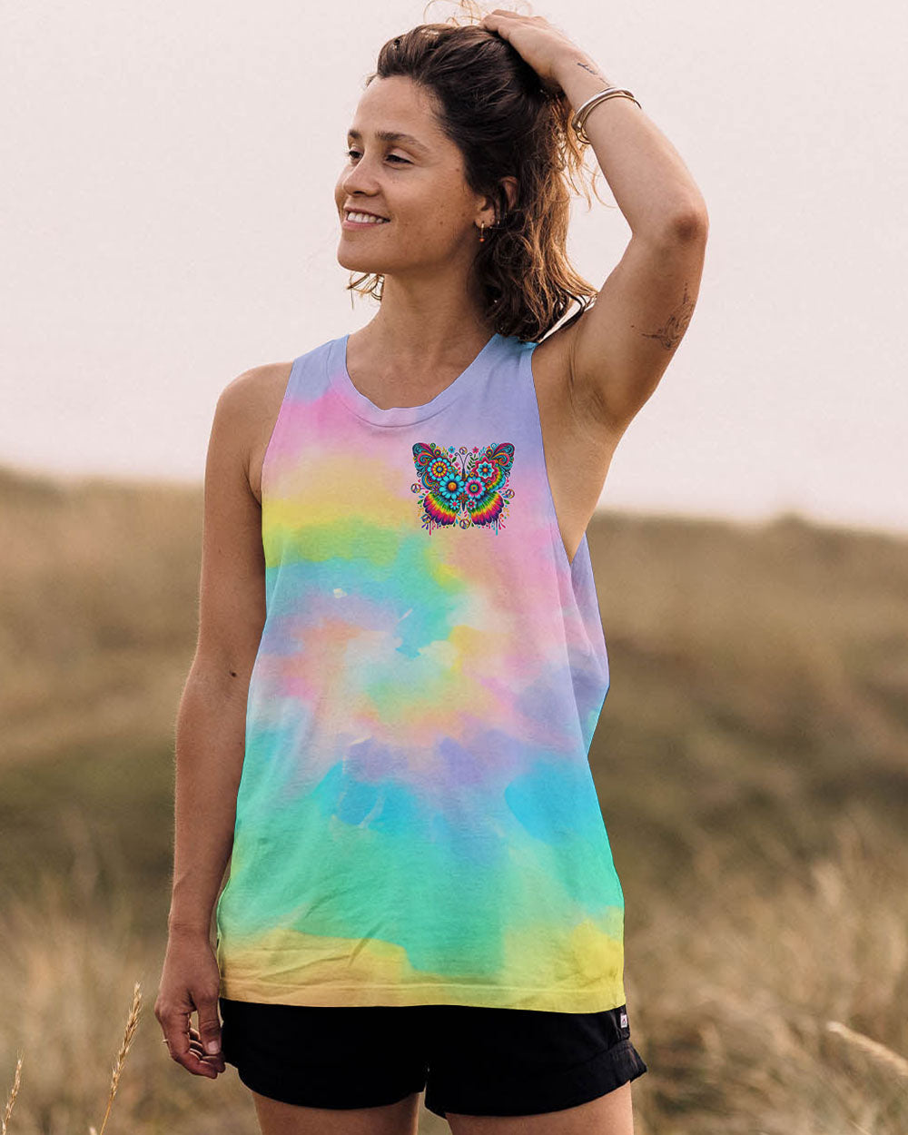 SPIRIT OF A BUTTERFLY TIE DYE ALL OVER PRINT - TLTR2409245