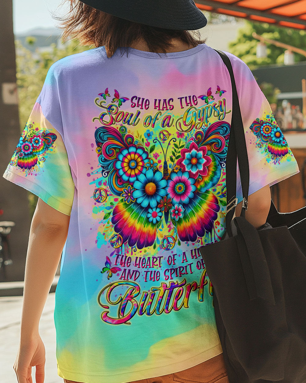 SPIRIT OF A BUTTERFLY TIE DYE ALL OVER PRINT - TLTR2409245