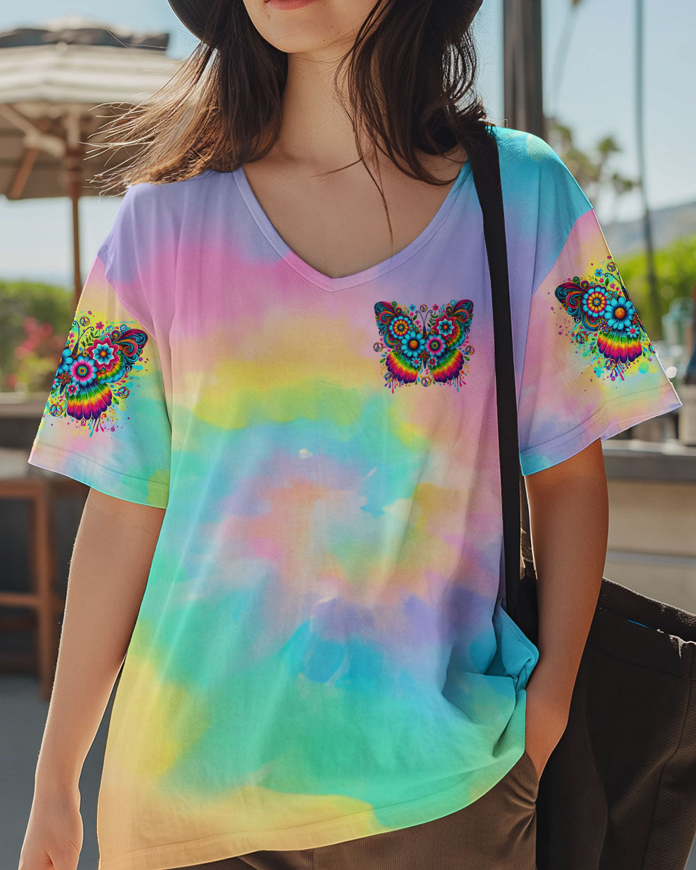 SPIRIT OF A BUTTERFLY TIE DYE ALL OVER PRINT - TLTR2409245
