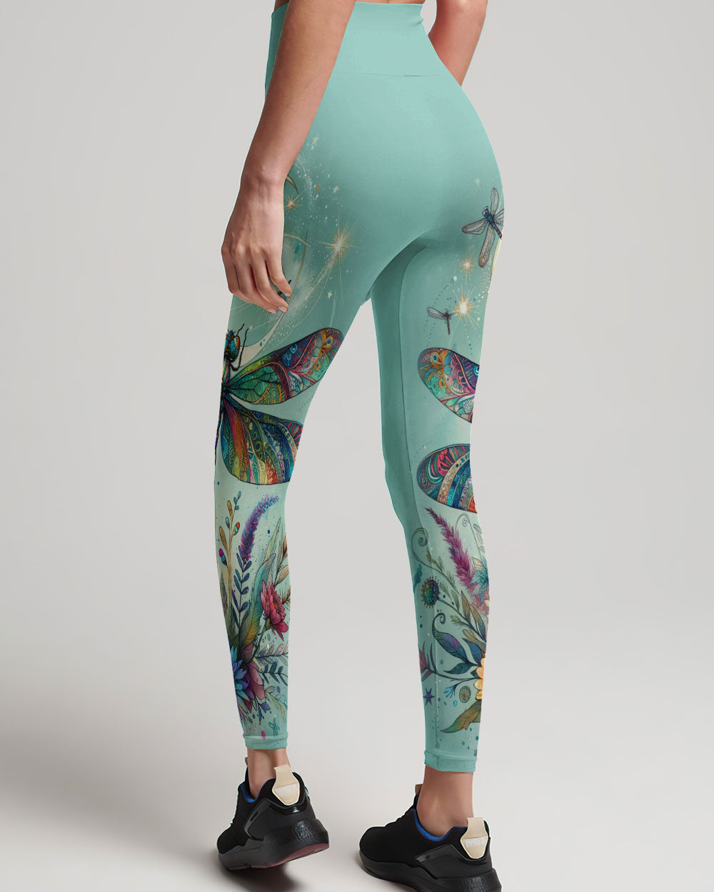 SPIRIT OF A DRAGONFLY FLORAL ALL OVER PRINT - TLTR2411232