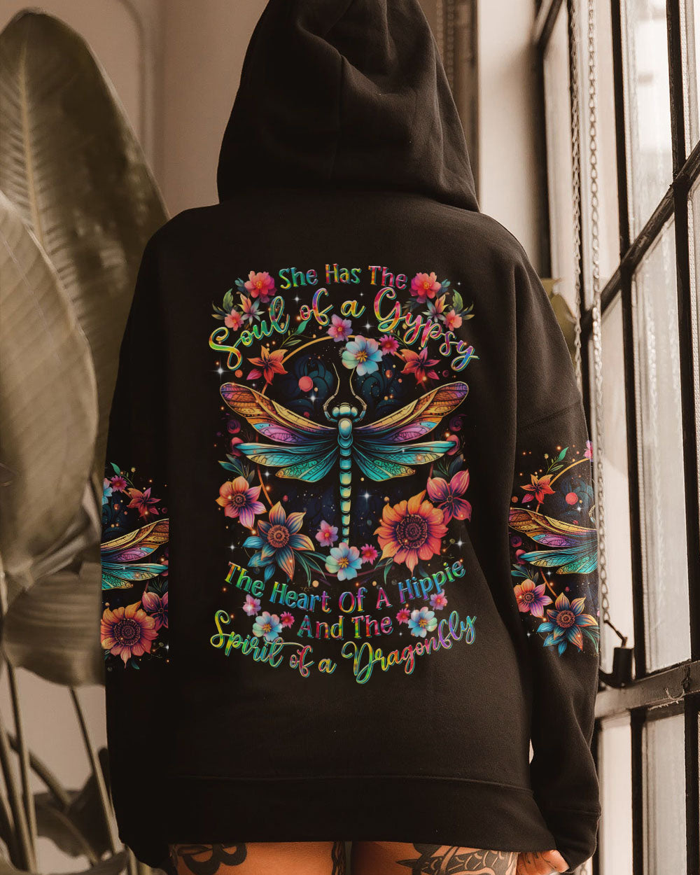 SPIRIT OF A DRAGONFLY ALL OVER PRINT - TLTR2501243