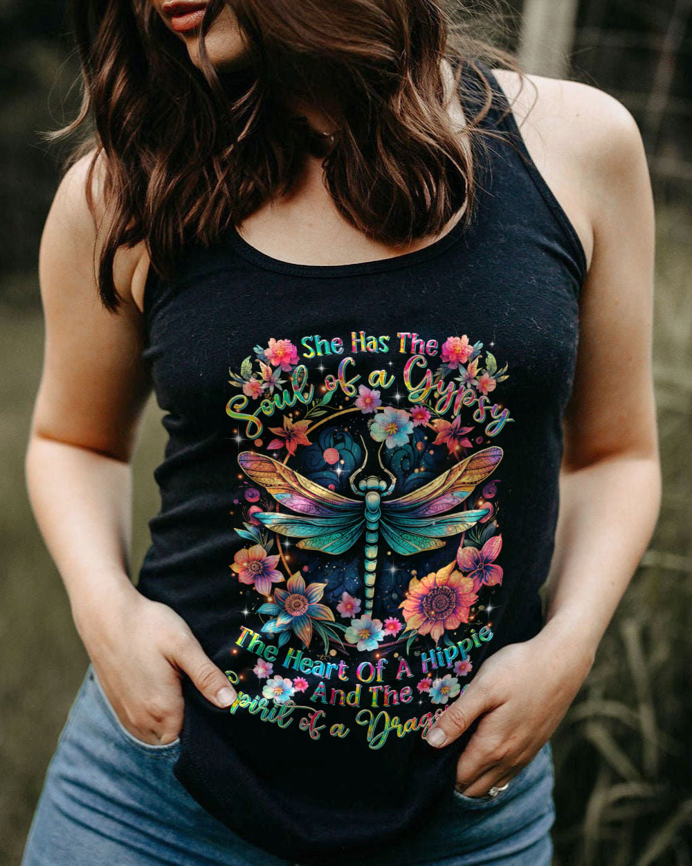 SPIRIT OF A DRAGONFLY ALL OVER PRINT - TLTR2501243
