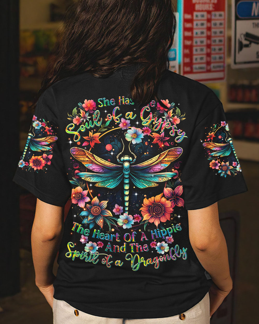 SPIRIT OF A DRAGONFLY ALL OVER PRINT - TLTR2501243