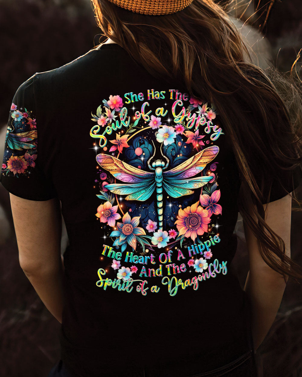 SPIRIT OF A DRAGONFLY ALL OVER PRINT - TLTR2501243