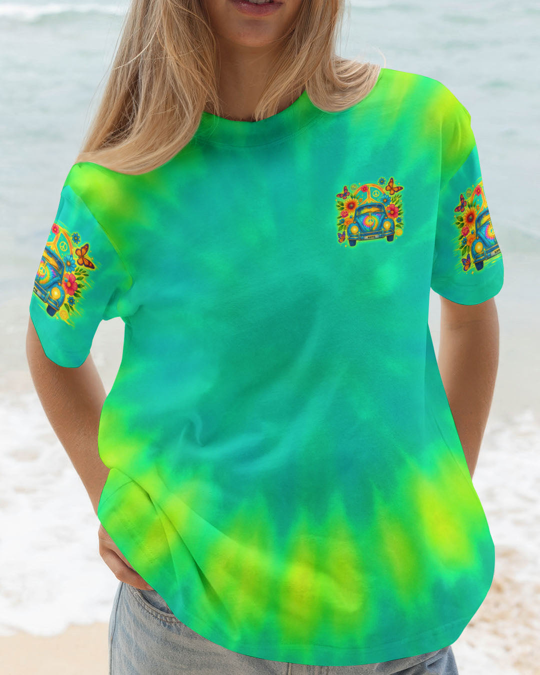 RUNNING AGAINST THE WIND TIE DYE ALL OVER PRINT - TLTR2506251