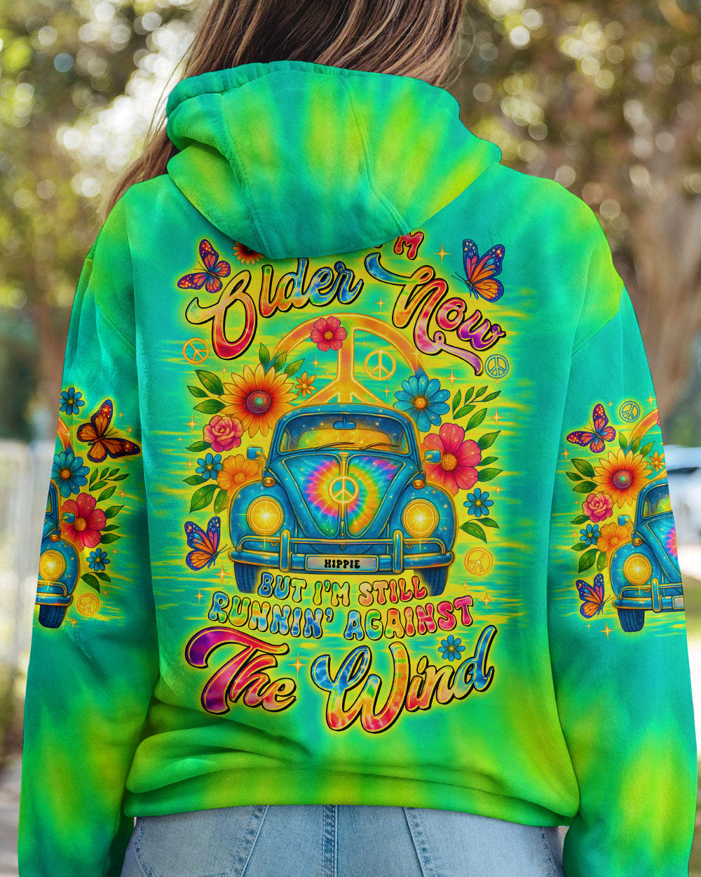 RUNNING AGAINST THE WIND TIE DYE ALL OVER PRINT - TLTR2506251
