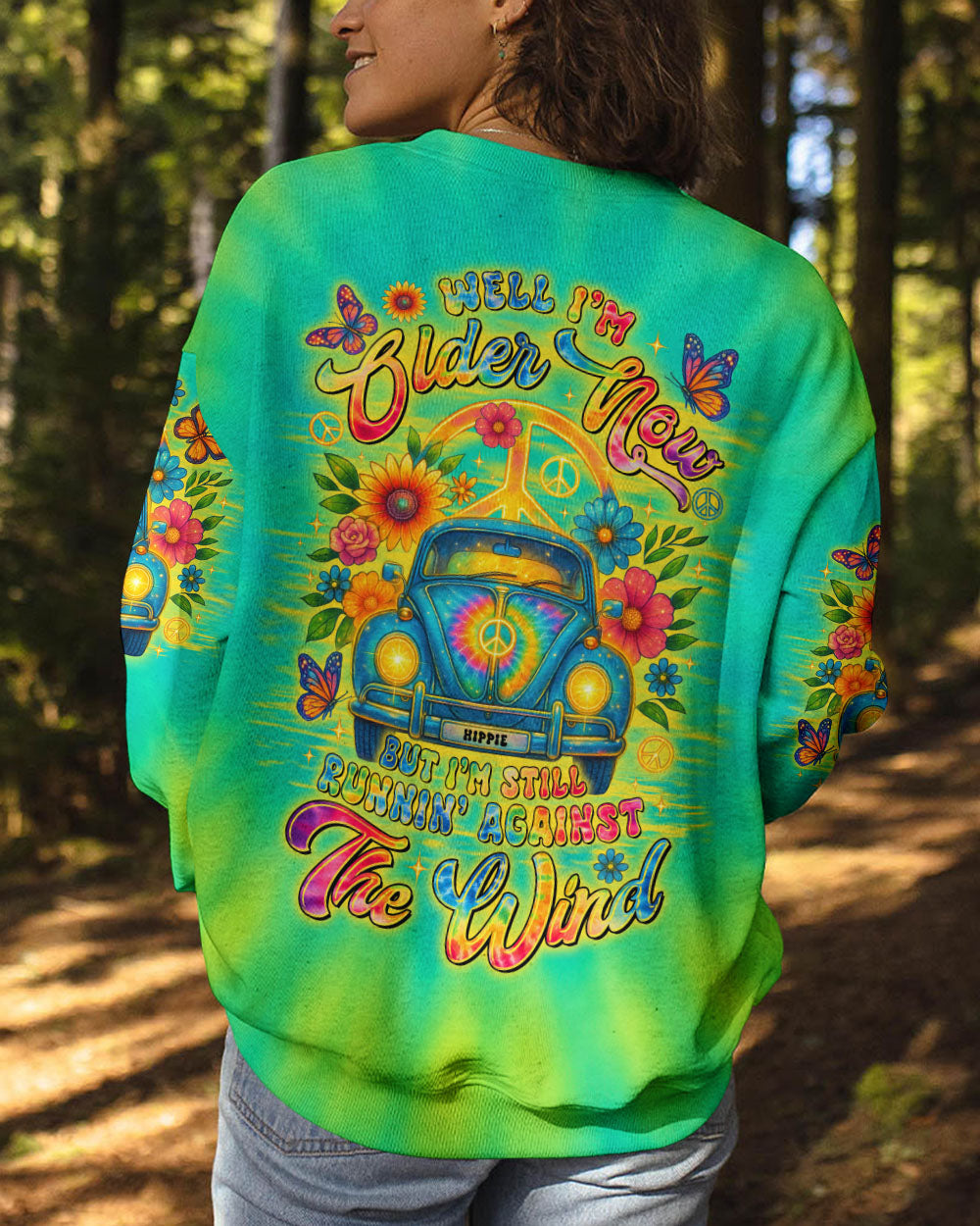 RUNNING AGAINST THE WIND TIE DYE ALL OVER PRINT - TLTR2506251