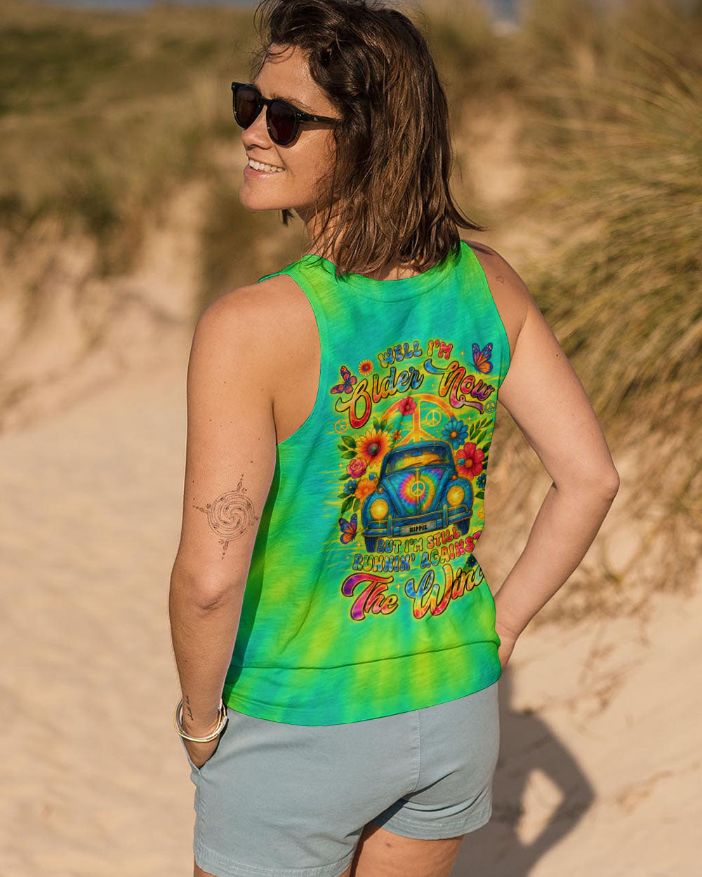 RUNNING AGAINST THE WIND TIE DYE ALL OVER PRINT - TLTR2506251
