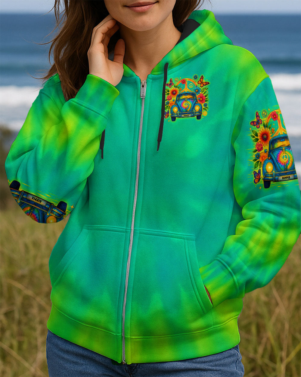 RUNNING AGAINST THE WIND TIE DYE ALL OVER PRINT - TLTR2506251