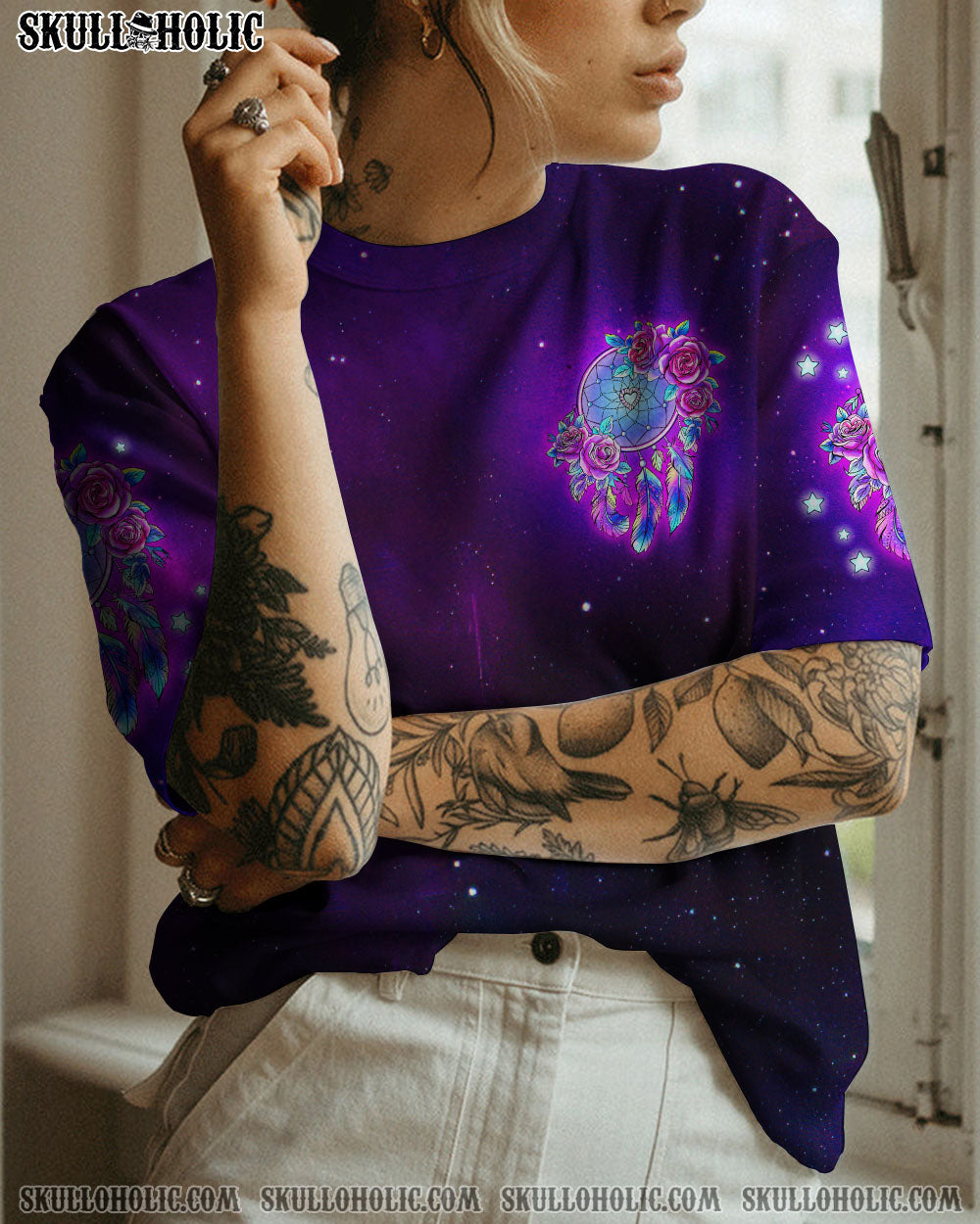 JUST BELIEVE DREAMCATCHER ALL OVER PRINT - TLTR2507231