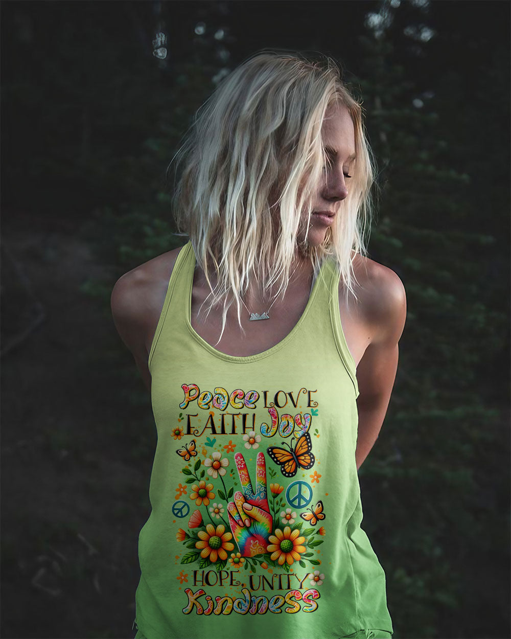 PEACE LOVE FAITH ALL OVER PRINT - TLTR2507243