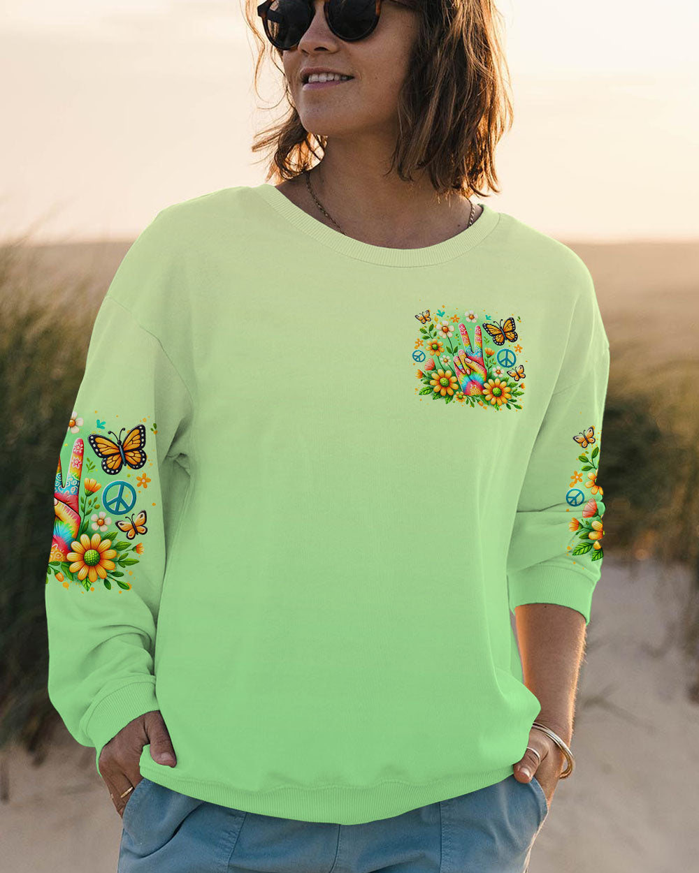 PEACE LOVE FAITH ALL OVER PRINT - TLTR2507243