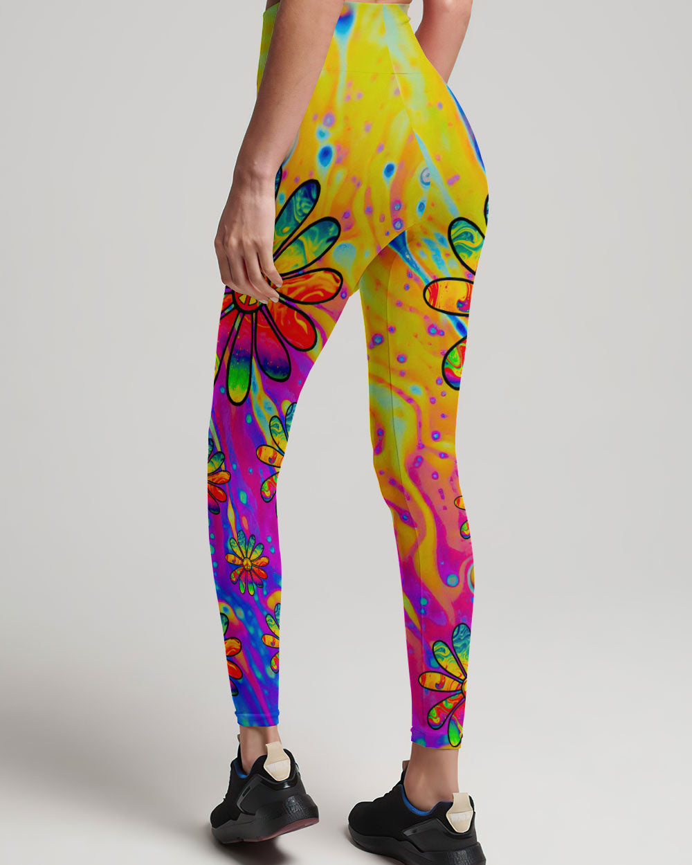 CAUSE I GOT A PEACEFUL COLORFUL DAISY ALL OVER PRINT - TLTR2508231