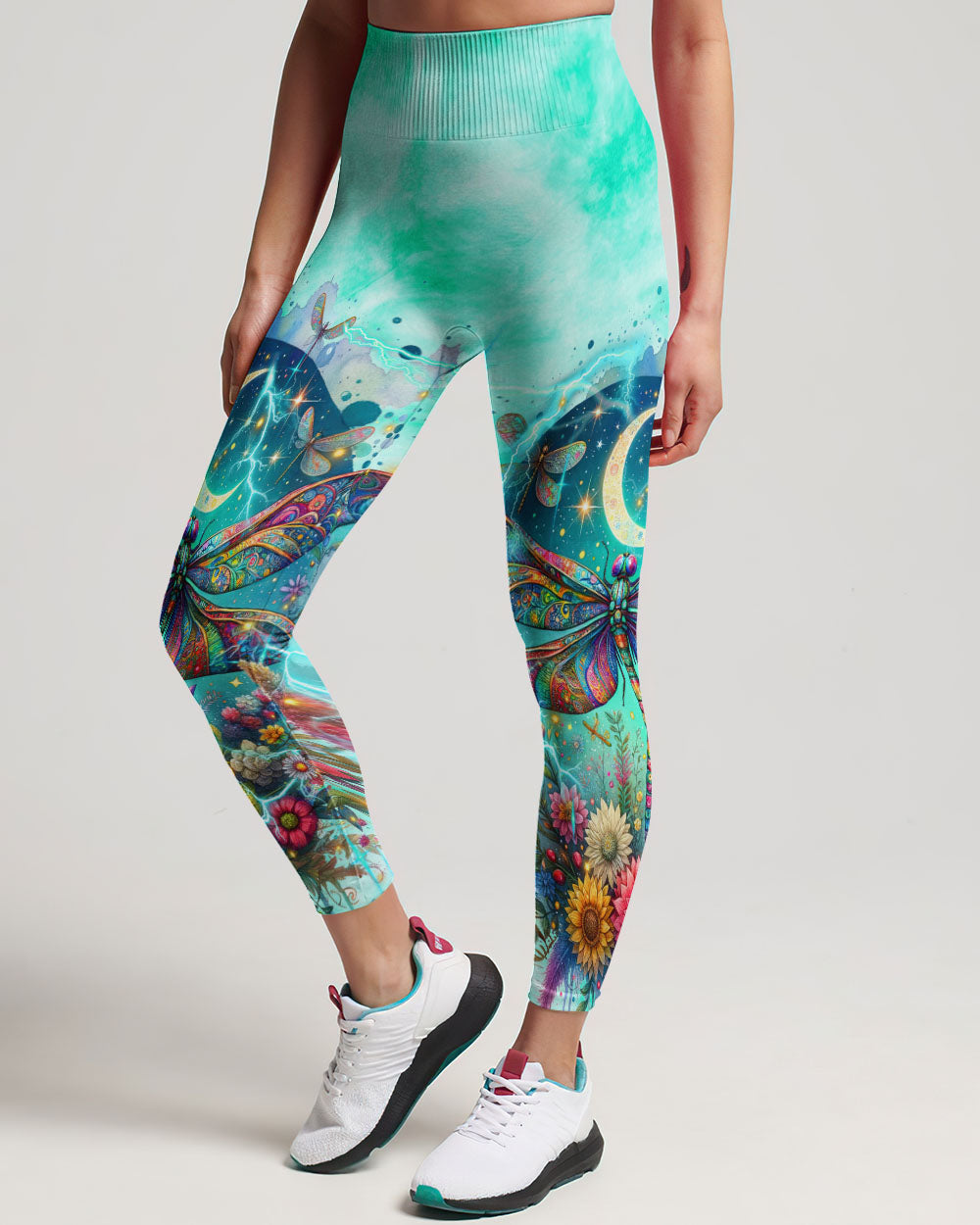 I AM THE STORM DRAGONFLY FLORAL ALL OVER PRINT - TLTR2511232